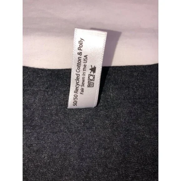 Spiritex Womens Size S T-Shirt Dove Graphic Recycled Cotton Poly Blend Gray USA - Picture 3 of 6